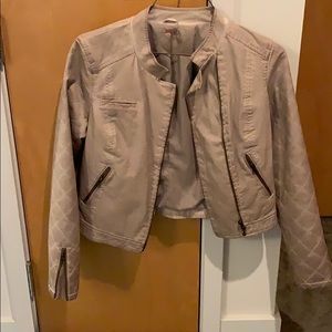 Free People Leather Jacket